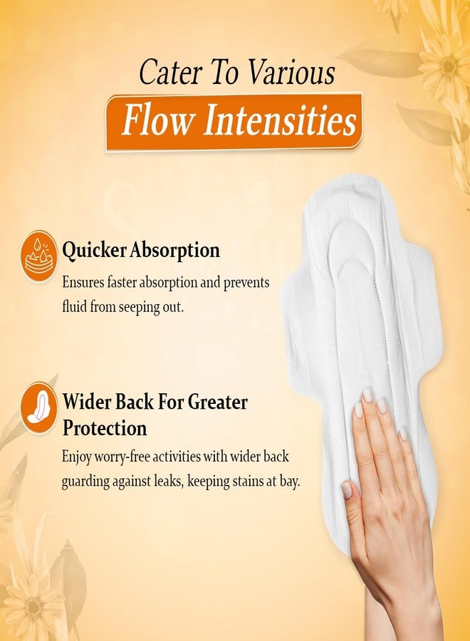 Savvy Maxi Sanitary Napkins Pads For Women, XL Size Regular to Heavy Flow Advanced Leaklock Protection, Wider Wings Super Absorption - (80 Pads) 280mm - Image 4